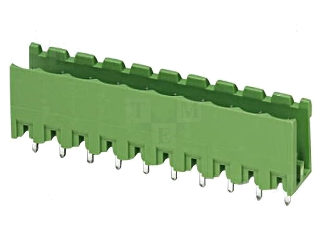 Ontkoppelbare terminal strip; 5mm; banen: 17; recht; contact; THT Ontkoppelbare terminal strip; 5mm; banen: 17; recht; contact; THT
